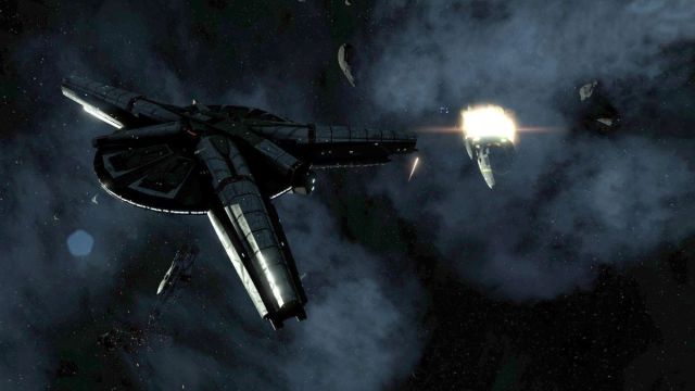 Gameplay of Battlestar Galactica Deadlock, a free Steam game this week.