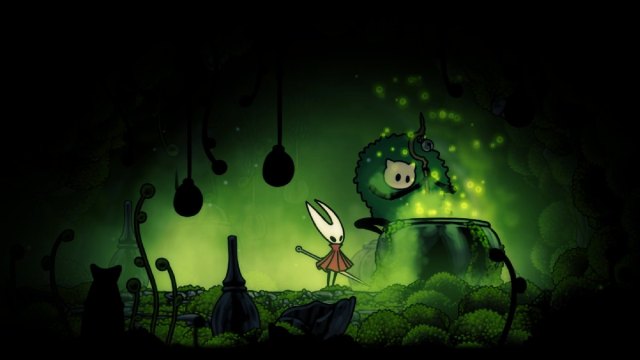 Hollow Knight Silksong moss fruit druid npc