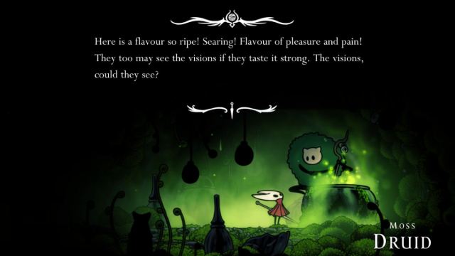 Hollow Knight Silksong mossberry stew location