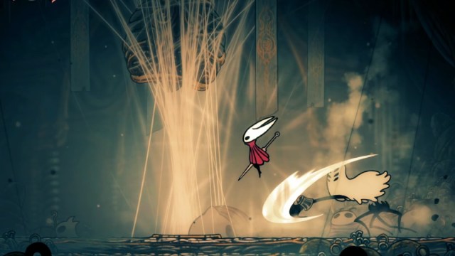 Hollow Knight Silksong Widow boss fight empowered dash attack phase 2